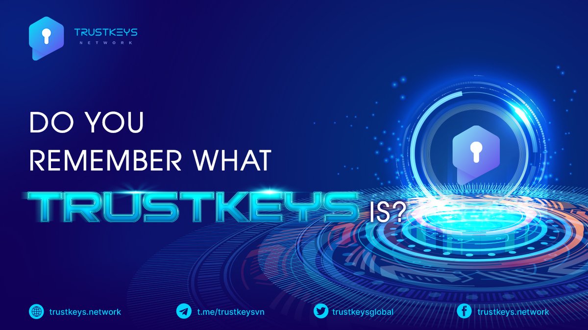 TrustKeysGlobal's tweet photo. 📌  Do you remember what #Trustkeys is?
👉A #chain that provides a blockchain platform and structure for other projects
👉A #One-Stop_platform for startups with decentralized customer data.
👉#crypto_and_NFT_exchange

https://t.co/W3eB35PsAM https://t.co/WfpysUQMWj