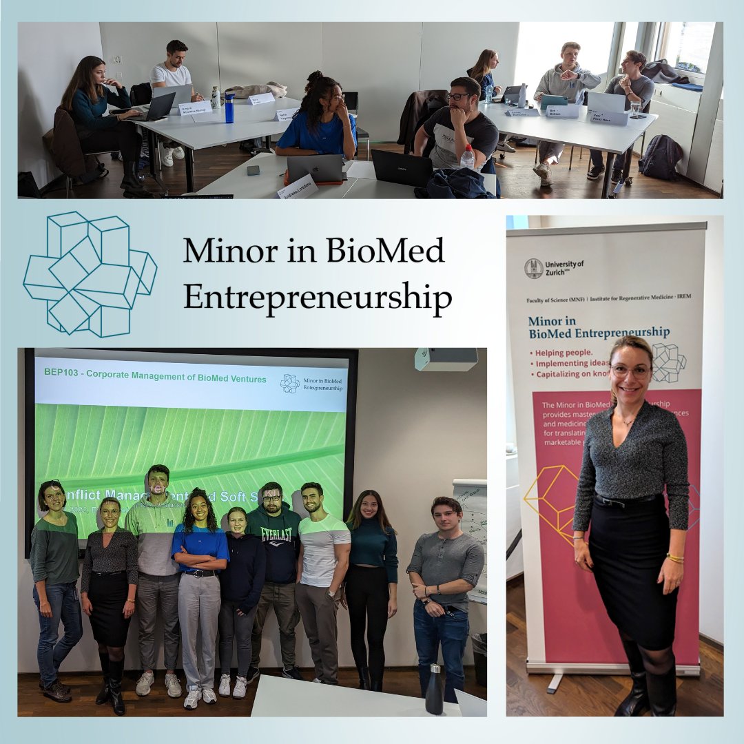BioEntrepreneu3's tweet photo. What a pleasure it was to welcome Esther Seidl-Nussbaumer in the Minor to discuss conflict management and opportunities resulting from healthy challenges in a team!!

#entrepreneurship #biomed https://t.co/sPtoHQcpZh