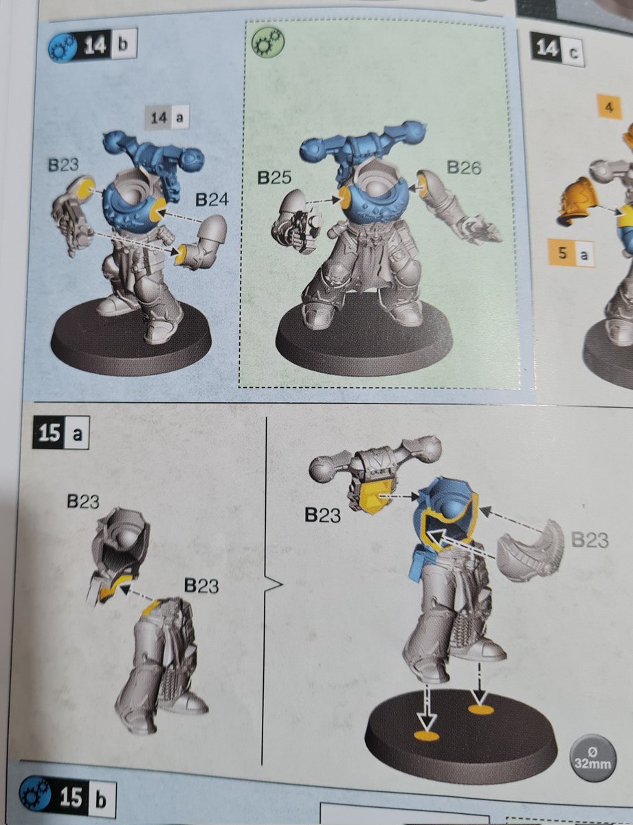 Sam_Fenwick's tweet image. Damn, part B23 gets around. Or is it the Changeling in disguise? #WarhammerCommunity #proofreadingfail