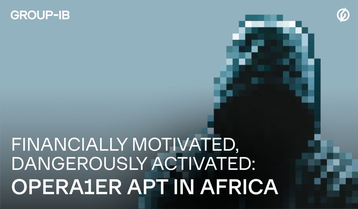 Threat actors are constantly developing new TTPs and in August 2022, with the help of Przemyslaw Skowron, Group-IB identified some new servers used by #OPERA1ER. The latest IOCs and OPERA1ER’s targets can be found in this blog post:
bit.ly/3h6EKKn