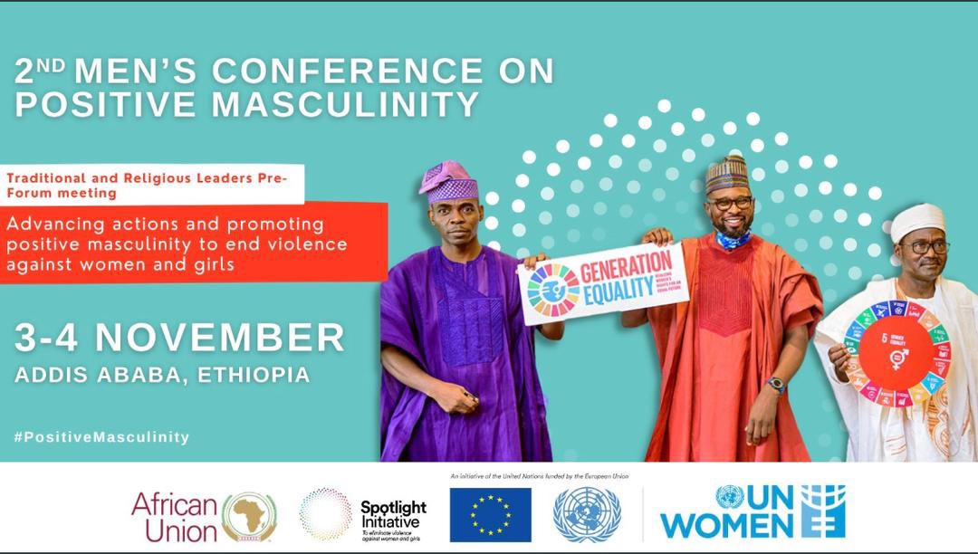 AU_WGYD's tweet image. More commitments are required to end violence against women &amp;amp; girls 💪

The Countdown to our #MensConference has started with a bang 🔥🔥🔥. We have gathered our traditional leaders today in a consultation to advance actions &amp;amp; promote #positivemasculinity to end violence.