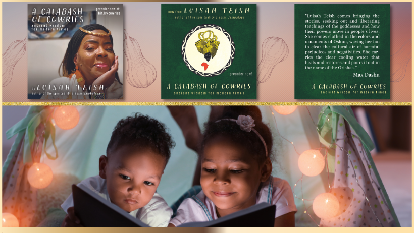 LuisahTeish's tweet photo. PREORDER NOW:
A Calabash of Cowries
Ancient Wisdom for Modern Times
By Luisah Teish
https://t.co/20jwCKRAGN
#uno #luisahteish #Ancient #Wisdom for #Modern #Times #childrensbooks #childrenbook #Africandiaspora #african #offering #spirituality #folklore #Calabash of #Cowrie https://t.co/1WcnX8m5Wq