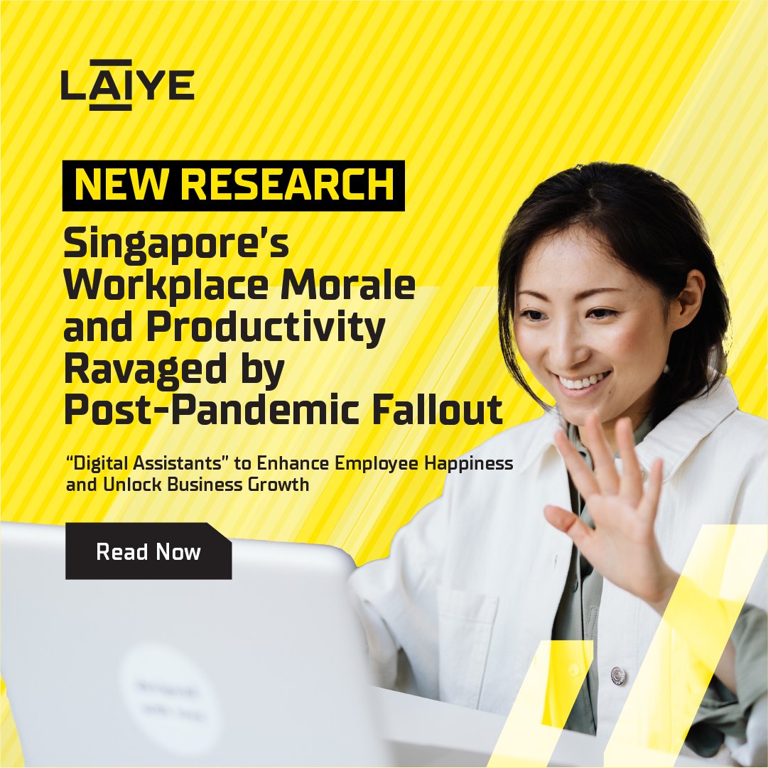 New research lays out the economic risks of ‘broken work systems’.“Digital assistants” can enhance employee happiness and unlock business growth.

Laiye believes the new model for the future of work is the #WorkExecutionSystem
➡️laiye.com/en/news/new-re…