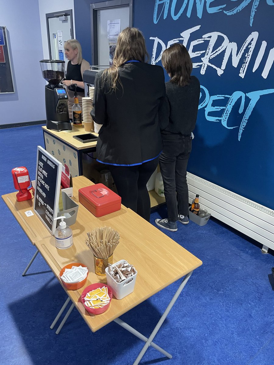 Our Baristas will be on hard to serve you excellent drinks at tonight’s S1 Parents Evening! Please pop by and see us. Drinks starting at £1.50 ☕️ 
We are cash only at this time. 
<a href="/mgsonline/">Musselburgh Grammar School</a>