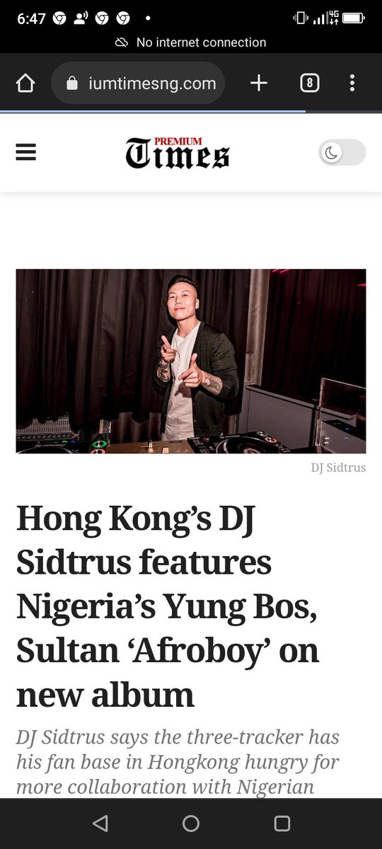 Mrstanleyjamika's tweet photo. We are in the news again for good reasons. @yungbosmusic @sultan_afroboy @JamikaForce read up 👇👇 https://t.co/1WBFS9SSaN

#news #edmmusic #afrobeat #afropop #jamikaforce https://t.co/ZCAGmSrLsE
