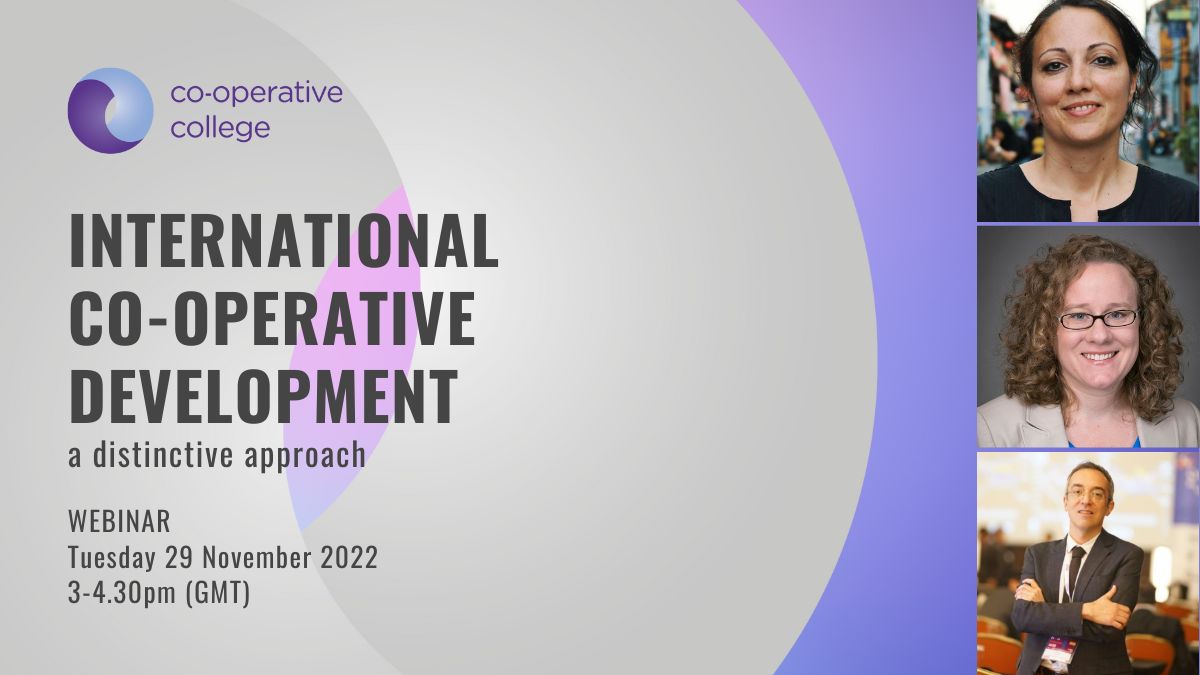 Interested in International Co-operative Development? Then you won't want to miss this webinar! Join us on Tuesday 29 November, to hear from our panel of international experts. Find out more and reserve your FREE ticket here: bit.ly/ICD_event_Nov2…