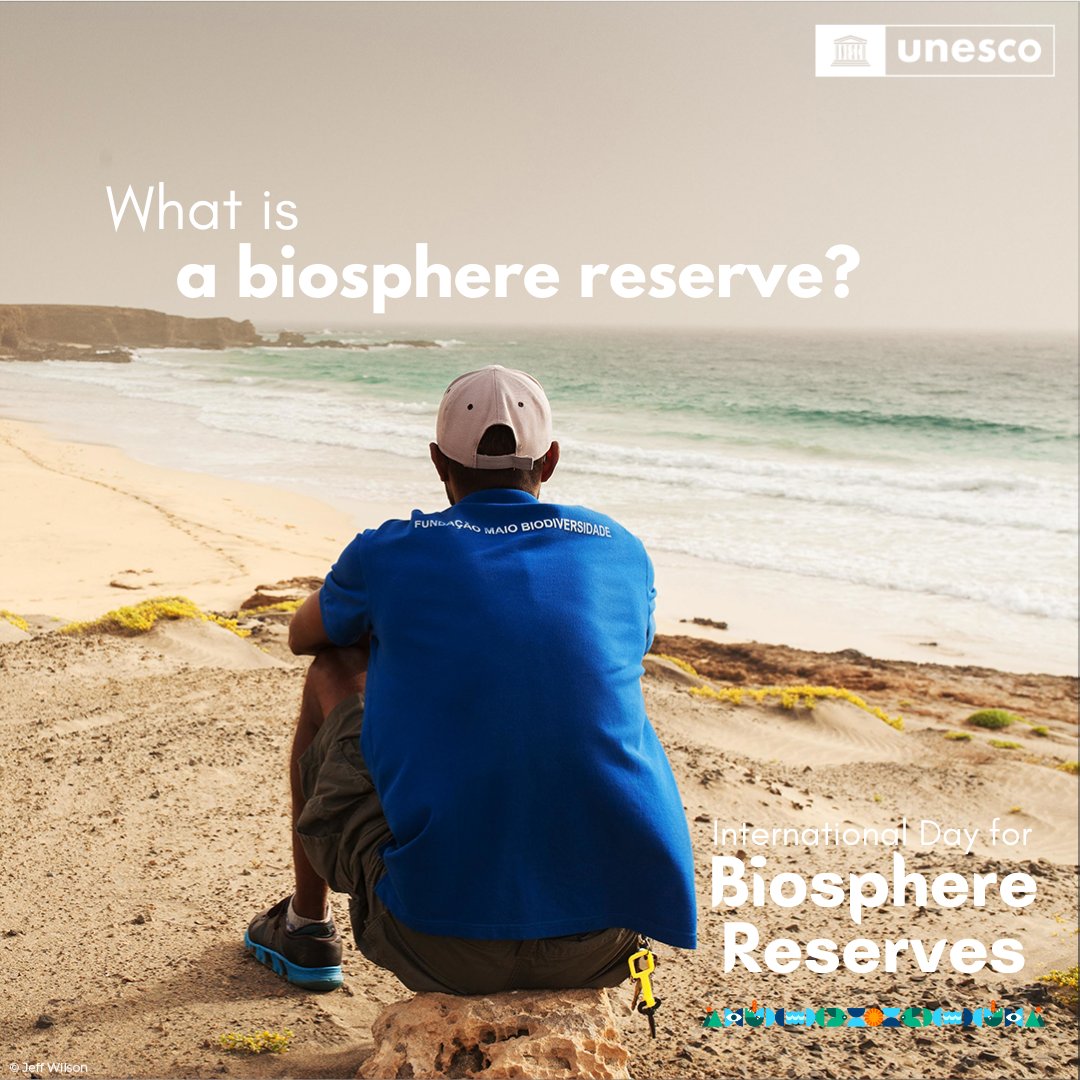 Happy first International Day for #BiosphereReserves 💚

These unique sites bring people & nature together to find local solutions to global problems by developing a green economy & finding innovative approaches to #SustainableDevelopment!

on.unesco.org/3DFoloZ #ForNature