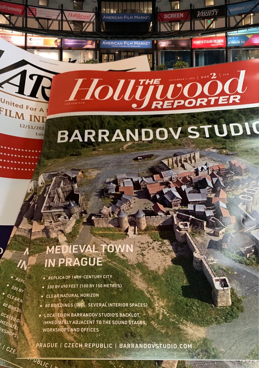BarrandovStudio's tweet photo. #BarrandovStudio at American Film Market @AFMOFFICIAL https://t.co/HmQ7LHOyiC