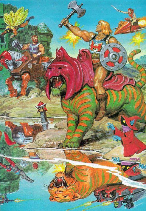 TheKronoform's tweet image. Masters of the Universe by Earl Norem #MastersoftheUniverse #MOTU