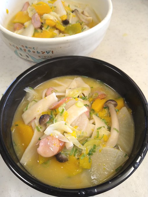 ほうとう作ったった。(゜д゜)ウマー 