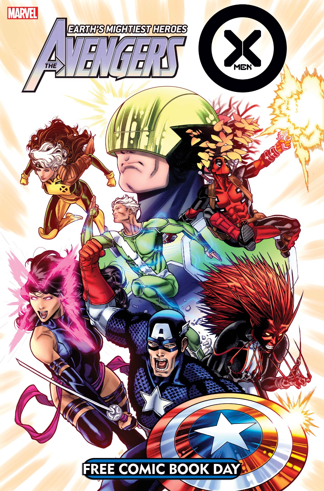 新品未開封MARVELCOMICSカーネイジ　X-メン　キャプテンアメリカ 正義の象徴”を受け継いだ新たなキャプテン・アメリカがHappyくじ