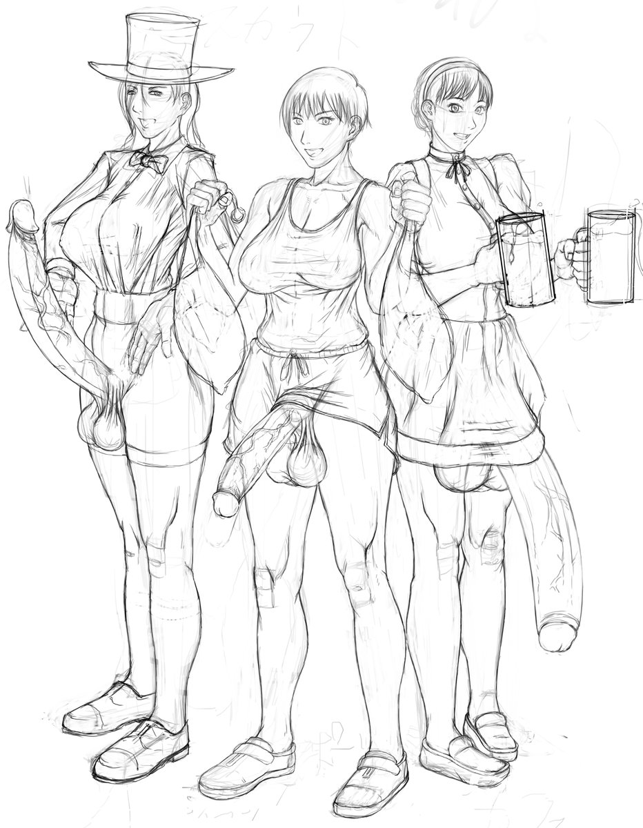 ふたけっとにサークル、一般参加の皆さん。
精一杯、元気に楽しんでください。
私は次回の原稿を描いています!
やっぱり全然間に合いませんでした。
描く時間が無いどころか、どんどん描きたいことが増えて、完成していないのにどんどんページも増えて・・・。
 #ふたけっと #ふたなり #futanari 