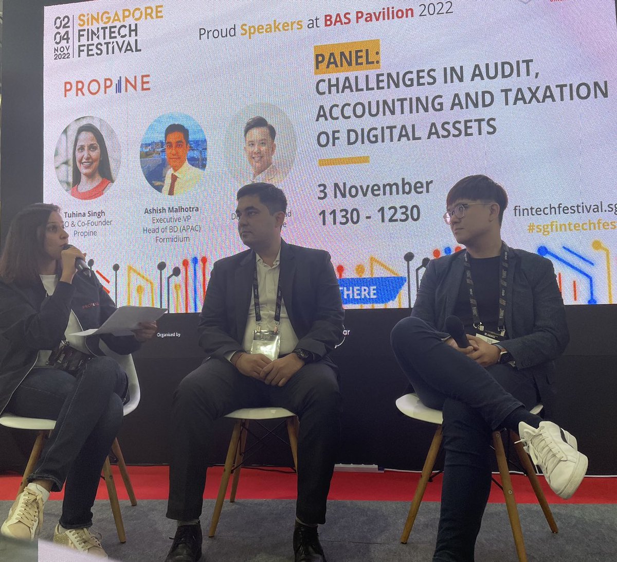 SunilSenapatiGo's tweet image. #SFF2022 Day 2 in progress, nice to learn from peers and many ideas to follow up. Good to see our partner on the stage now #propine Always great to hear from @tuhina_singh best wishes from all of us from #XDC #XDCNetwork #XDCcommunity