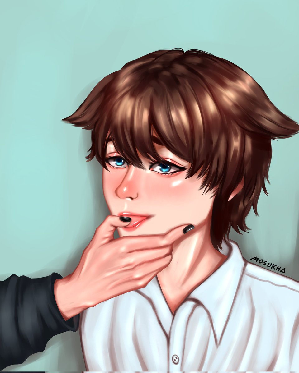 "Oh...Good boy.."

#digitalart #DigitalArtist