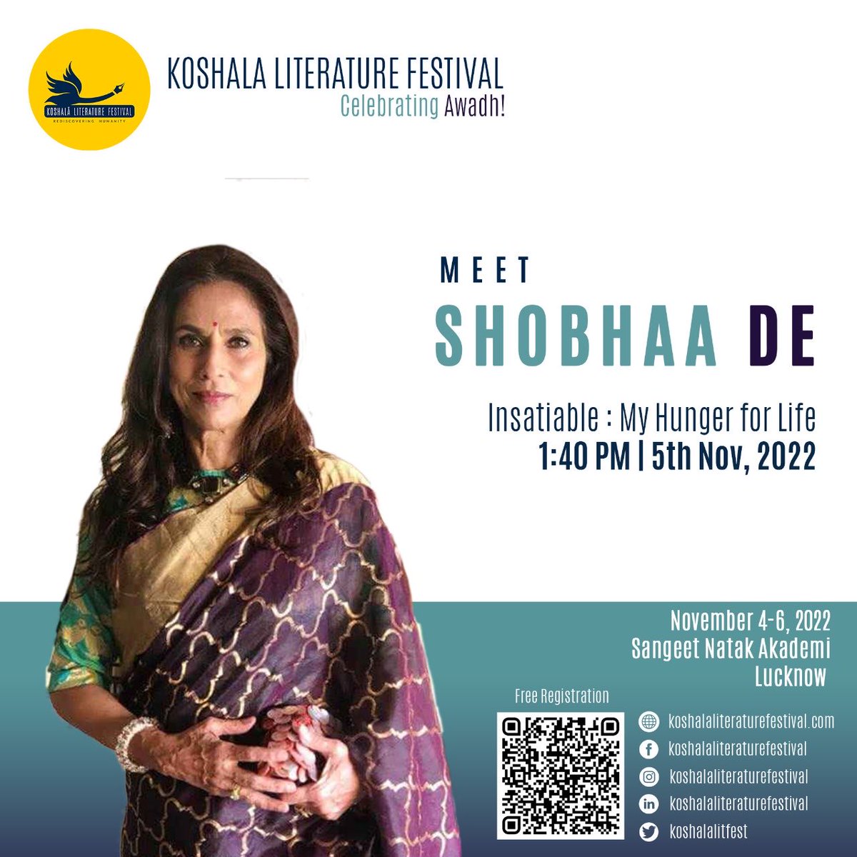 Meet me in Lucknow…
#koshalaliteraturefestival