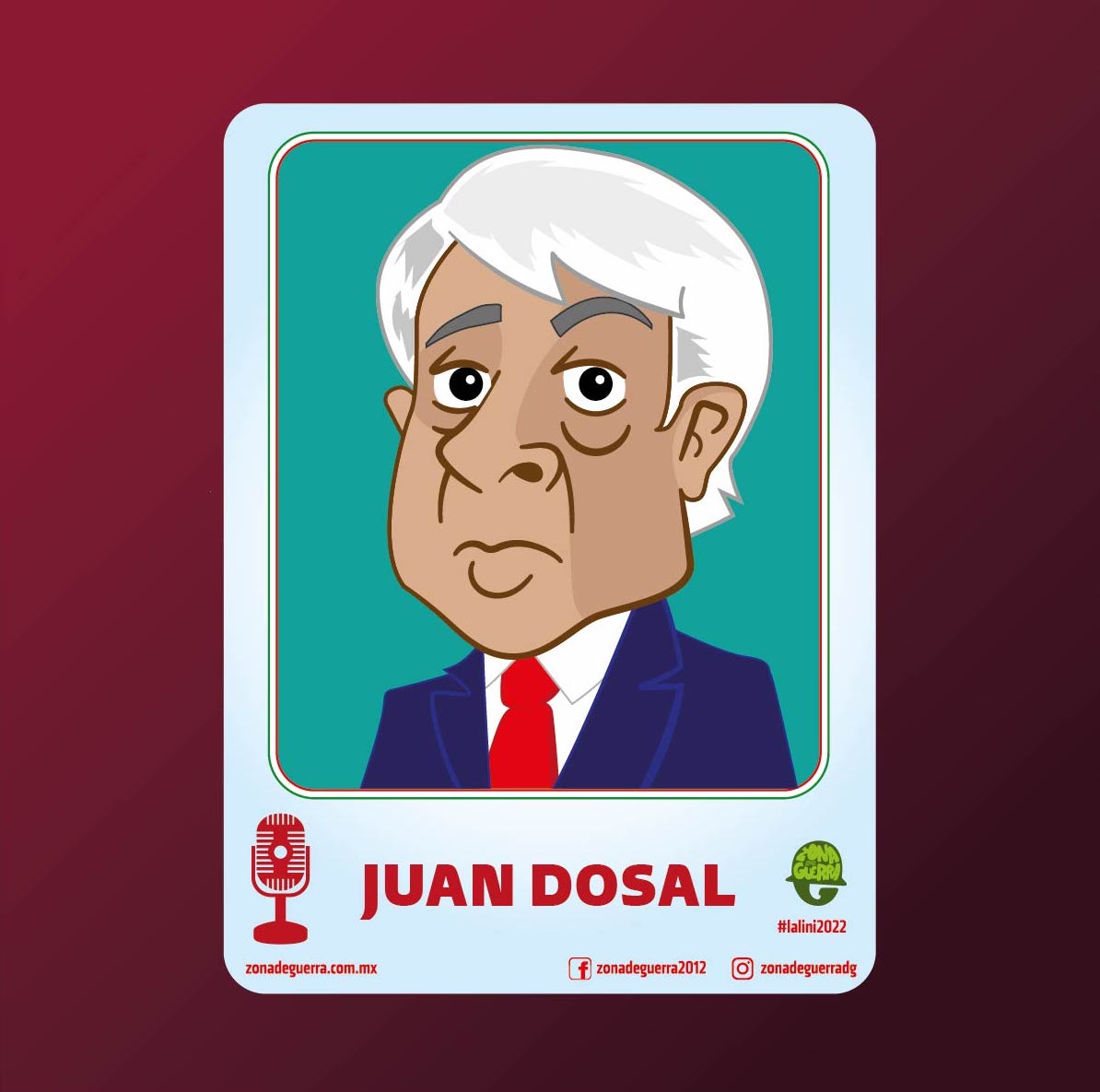 laloguerra's tweet photo. JUAN DOSAL 

Exfutbolista y Comentarista deportivo. Trabajó para Televisa durante 50 años, participanto en Juegos Olímpicos y Copas del Mundo desde 1974. Estuvo involucrado en la proposición de México como sede del mundial del 86.

Homenaje a 18 días de Qatar 2022 https://t.co/rs207Z7BLj