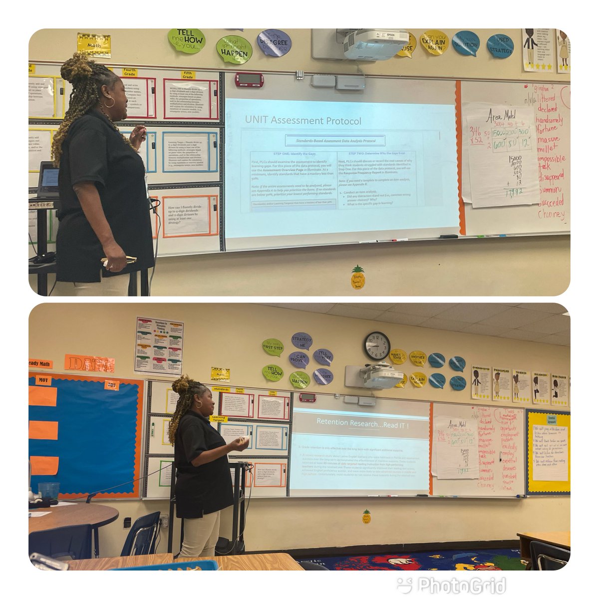 LRluvslitHERacy's tweet photo. Data Meeting led by our AMAZING Ass’t Principal Ms. Mack was impactful and motivating. I am always charged and refueled by seeing servant leadership in action! APRES is focused on the #WIN. @MWilson_APRES @MackMarquila @revels_theresa @smalls_educator @sunnifloyd73 @JoslinGumbs https://t.co/Bf75FW2RuS