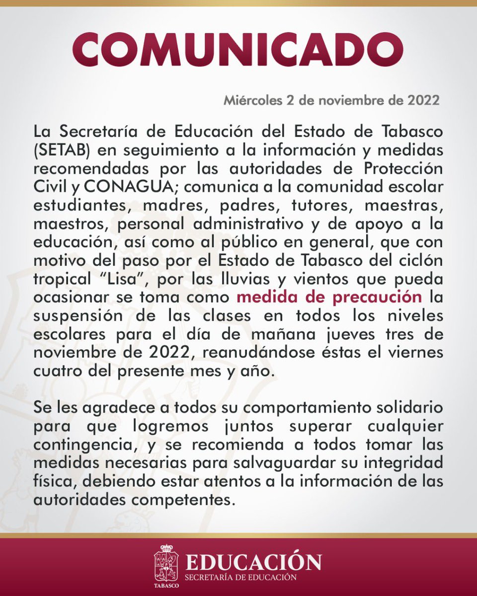 GOBIERNO DE TABASCO tweet media