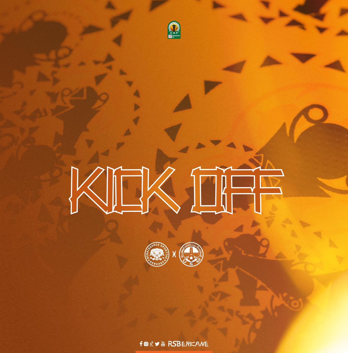 We are underway! 

#USMRSB 🔵 0-0 🟠 [1'] #GoRSBGo