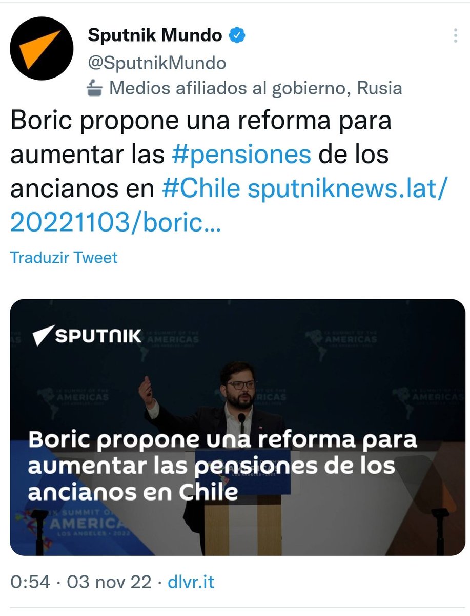 O <a href="/LulaOficial/">Lula</a> do Chile, ops, ou melhor, o <a href="/gabrielboric/">Gabriel Boric Font</a>, resolvendo as coisas erradas do Paulo Guedes. Isso mesmo, está fazendo aqui e já fez por lá no passado!