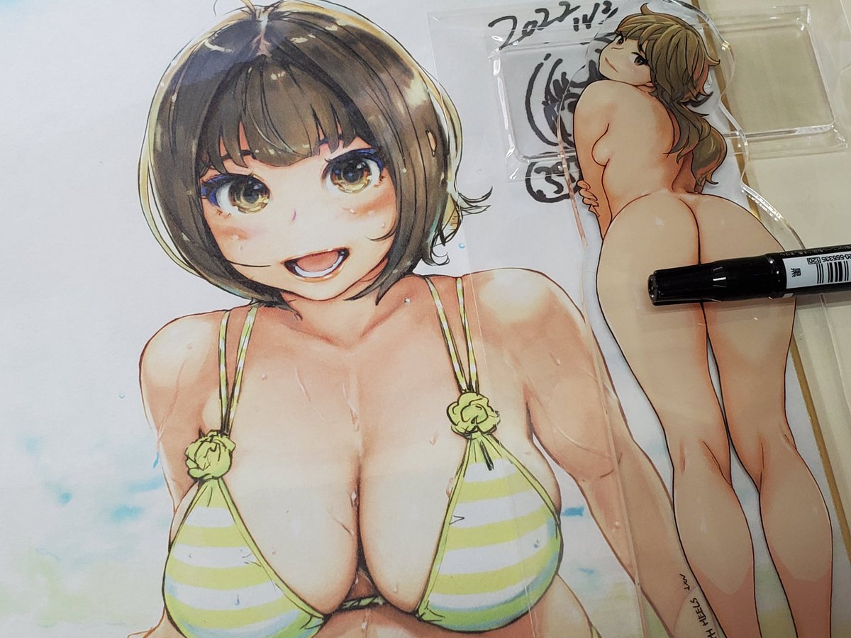 ぷりんビキニオリジン色紙もお迎えありがとうございます💝 特製プリント色紙シリーズまだ在庫ございますのでBOOTH要チェックッ👍 