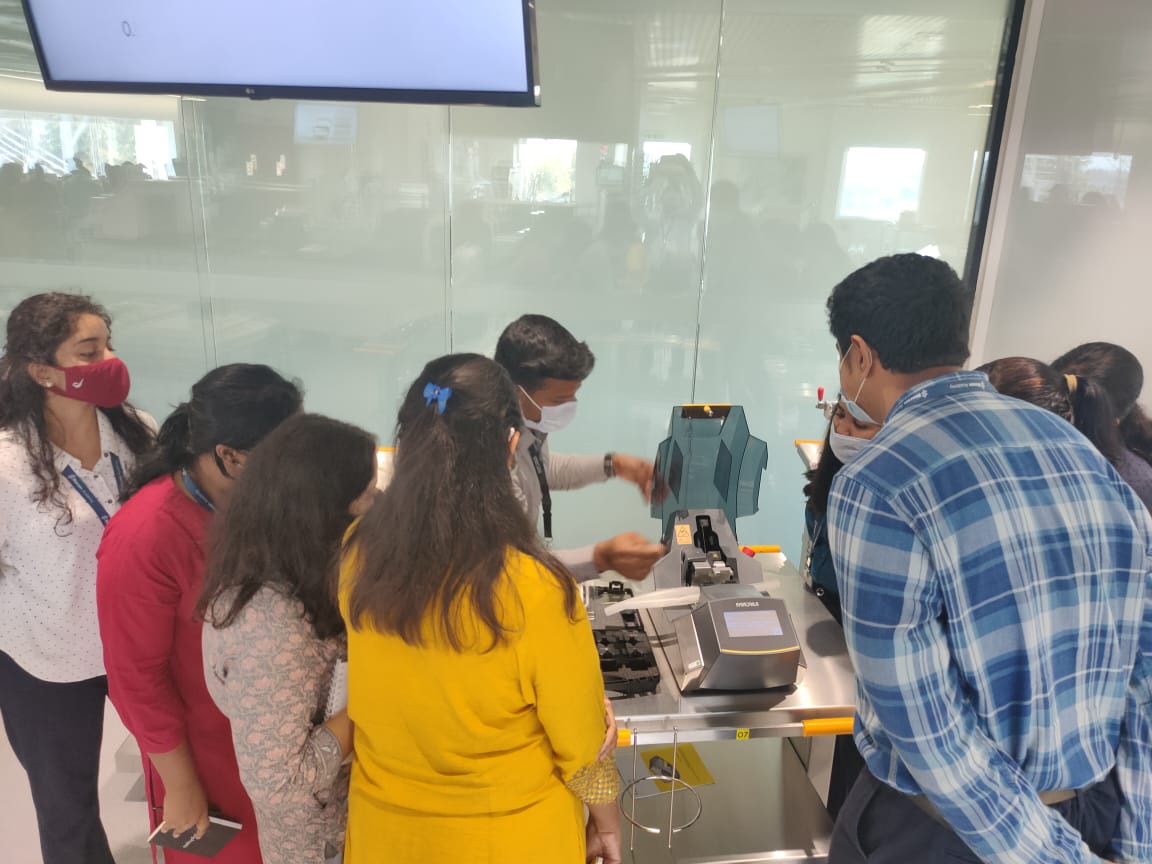 BioconAcademy's tweet photo. Students of Biosciences Batch 22 got a unique opportunity to get trained on 'Biologics Process Development and Manufacturing' @SartoriusGlobal India Application Center, Bangalore
#industryorientedtraining #bioprocessing #processdevelopment #biomanufacturing #biopharma https://t.co/1SWNl01Ewa