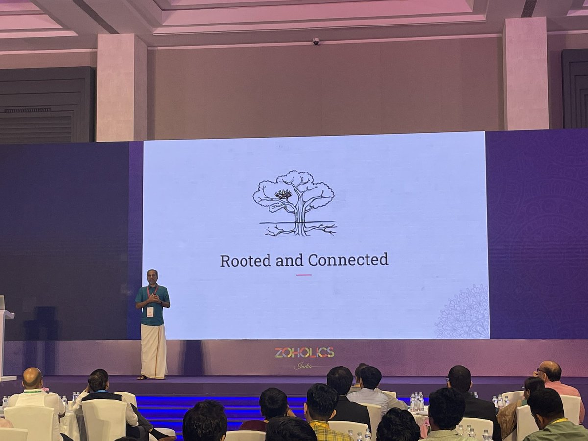 nanyasrivastava's tweet photo. #TransnationalLocalism in a crux: #RootedandConnected @Zoho @svembu #ZoholicsIndia #ZoholicsMumbai https://t.co/0RiTIYBFqP