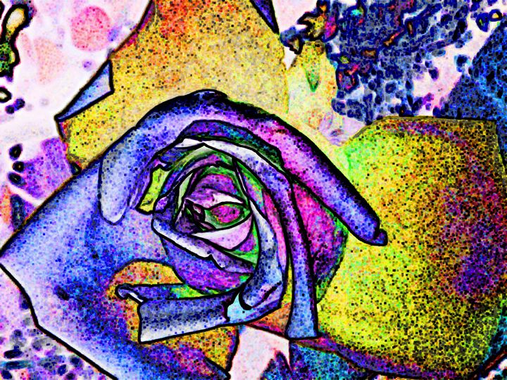 Featured Art of the Day: "Edgy Rose". Buy it at: ArtPal.com/JD1?i=128036-1