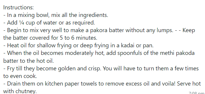 DharaOils's tweet photo. Sardiyon ki shuruaat garma-garam methi ke pakodon ke saath. Aur ye shuruaat hogi aur bhi swaadisht @dharaoils ke saath.
#Dhara #DharaCookingOils #GoodHealth #HealthyOil #NaturalOil #DharaRefinedSunFlowerOil #MethiKePakode https://t.co/APDKPmKkbk