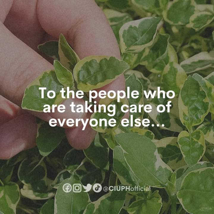 CIUPHofficial's tweet photo. Ikaw ba yung taong inaalagaan ang lahat? Kahit wala nang matira sayo basta makapagbigay ka lang sa kapwa mo… 

Kung mong iniisip ang kapakanan ng ibang tao because you’re lovingly selfless, here’s a message for you: God will take care of you.

#CIUPHOfficial #BringJESUSOnline https://t.co/qpmGQghXOp