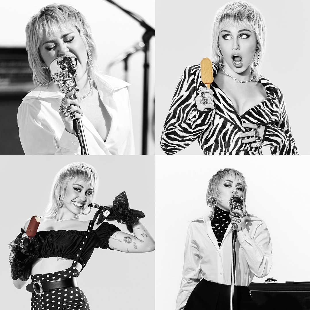 hqmileymedia's tweet photo. [EXCLUSIVO] Atualizamos a galeria com imagens promocionais UHQ de Miley Cyrus para a campanha #MileyInLayers da Magnum (2021) — acesse o link:

🔗 https://t.co/a2Xmqdovvw
follow @hqmileynow to support our work! https://t.co/20F59icCXb