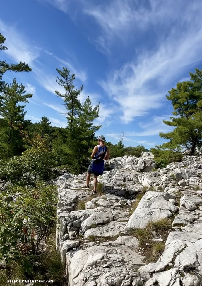 PurpleRoofs's tweet photo. Hiking the Crack Trail in Killarney is the best hiking Alain has ever tried in Ontario. 

https://t.co/yHgMdocF5X

#Killarney #Ontario #gaytravel #hiking @KeepCalmWander https://t.co/JH04DHbZ5d