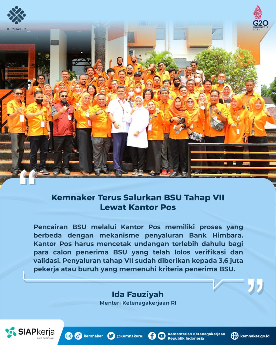 Kementerian Ketenagakerjaan RI tweet media