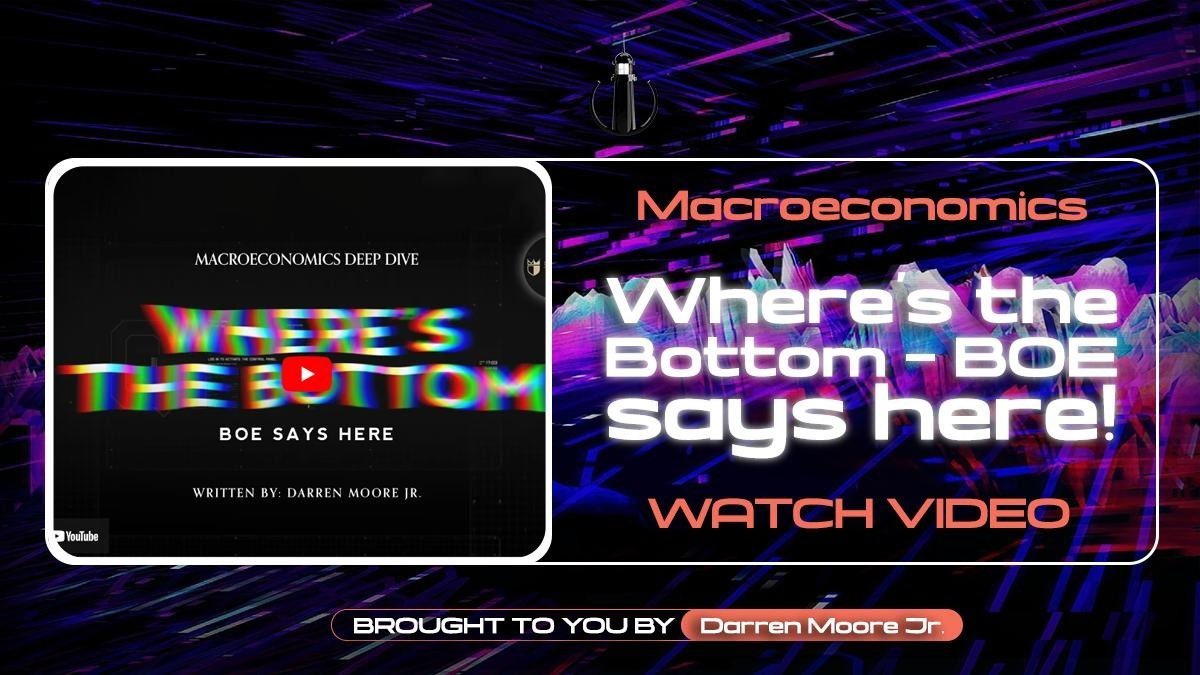 👉 Macroeconomics by @Fame21Moore 🏴󠁧󠁢󠁥󠁮󠁧󠁿 Is the Bank of England calling for the bottom? 👀 🚨Have central banks run out of options? 🚨Will we keep printing money in order to save the markets? Find out more👇 🎥 youtu.be/XsWjRgJBHm8 📝 lighthouse.genfinity.io/edition-5/macr…