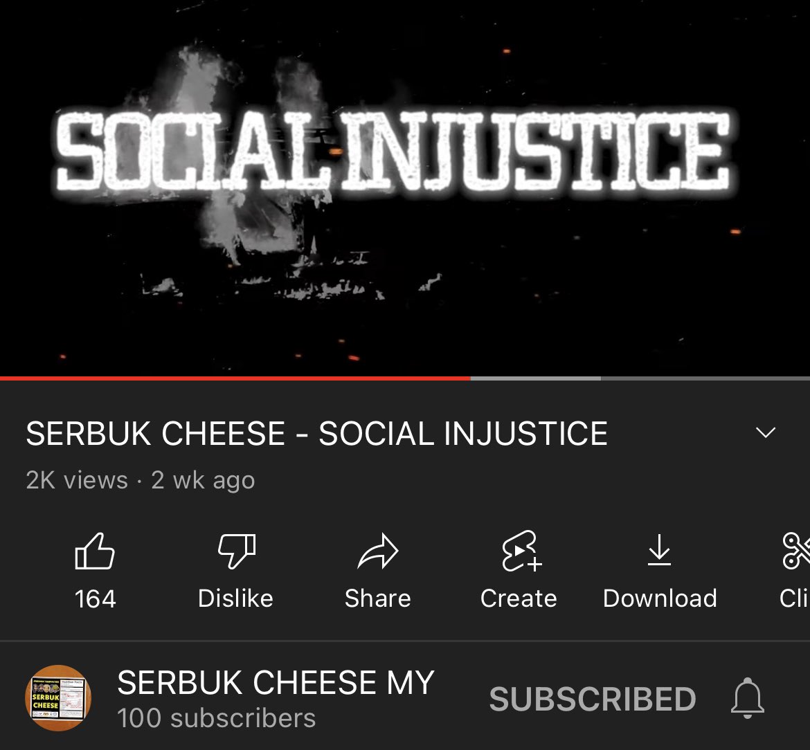 serbukcheese's tweet photo. THANK YOU FOR 2K VIEWS AND 100 SUBSCRIBERS! ❤️🧀 https://t.co/HcEJOq5zZF