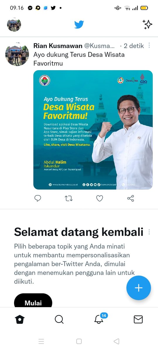 #DesaWisataNusantara