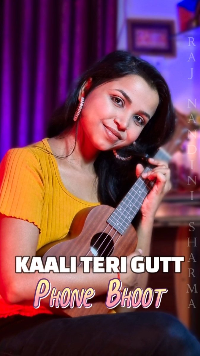 RajNSOfficial's tweet photo. #kaaliterigutt 👇👇

https://t.co/oZcabDXCFj

#cover #ytshorts #ytpost #katrinakaif #phonebhoot #ukulele #ukulelecover https://t.co/rpL0zyC8cS