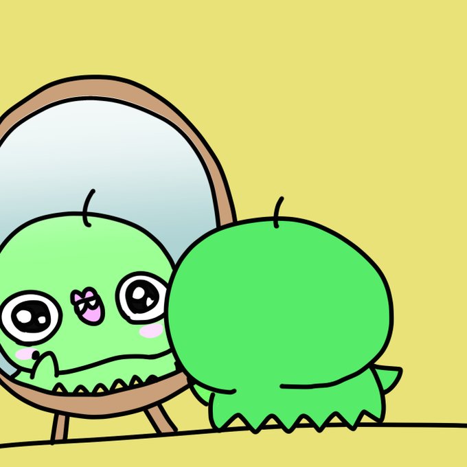 自分がかわいい自覚があるしょくしゅちゃん 