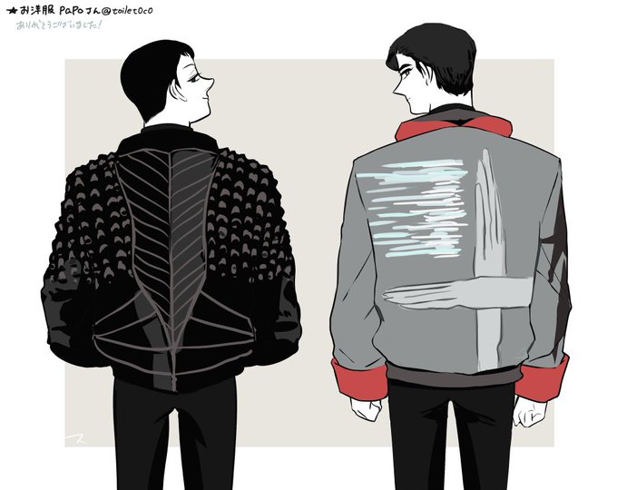 「print jacket standing」 illustration images(Latest)