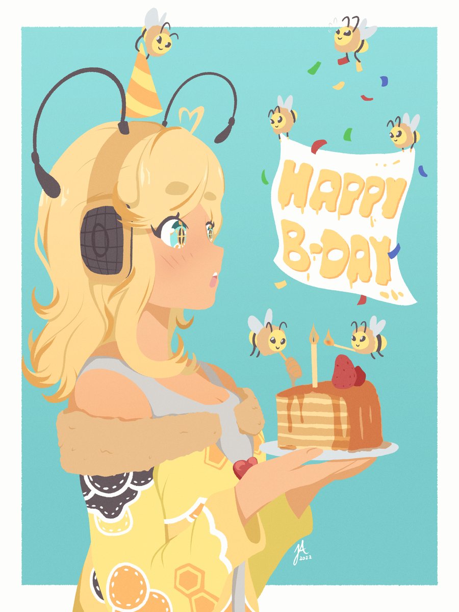 lightklok's tweet photo. hap-bee birthday ππ
#beecasso https://t.co/7BoKnaKQma