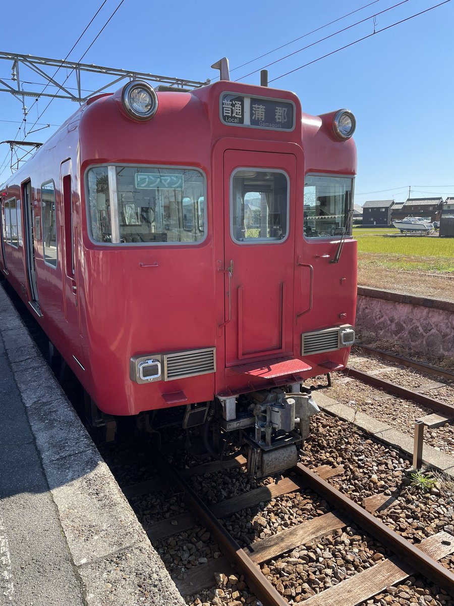 hatabo9501's tweet photo. #乗り鉄🚃 &amp; #ウォーキング🚶👟
#乗り鉄🚃 #名鉄6000系🚃 #6012f(6212形に乗車) #普通蒲郡行🚃 https://t.co/7luF2CTTZR