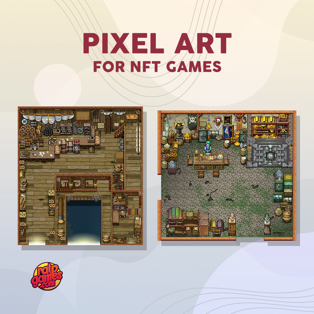 ralpgames's tweet photo. We've got a team of dedicated artists who will work with you to create pixel art for your NFT game.
Visit our website for more information
https://t.co/5dtffj1VP9
#Ralpgame #Ralpgames #mobilegame #nft #nftgames #3D #3DArt #videogames #videoedits #artph #ArtistOnTwitter https://t.co/qMMNvEQ0eh