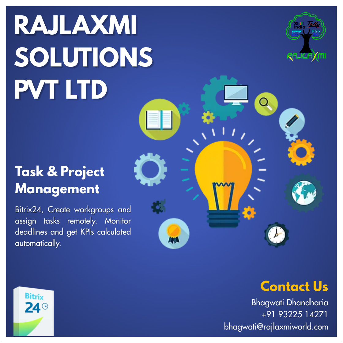 rajlaxmiworld's tweet photo. ..
#bitrix24 #bitrix24crm #bitrix24team #bitrix24partners #bitrix #bitrix24in #bitrix24india #rajlaxmisolutions #rajlaxmisolutionspvtltd #rspl #freecrm #crmintegration #crmsolutions #crmsystem #bitrix24crm #bitrix24idea #bitrixsupport #CRM #crmsoftware #crmsolutions
.. https://t.co/acgzSDgSIa