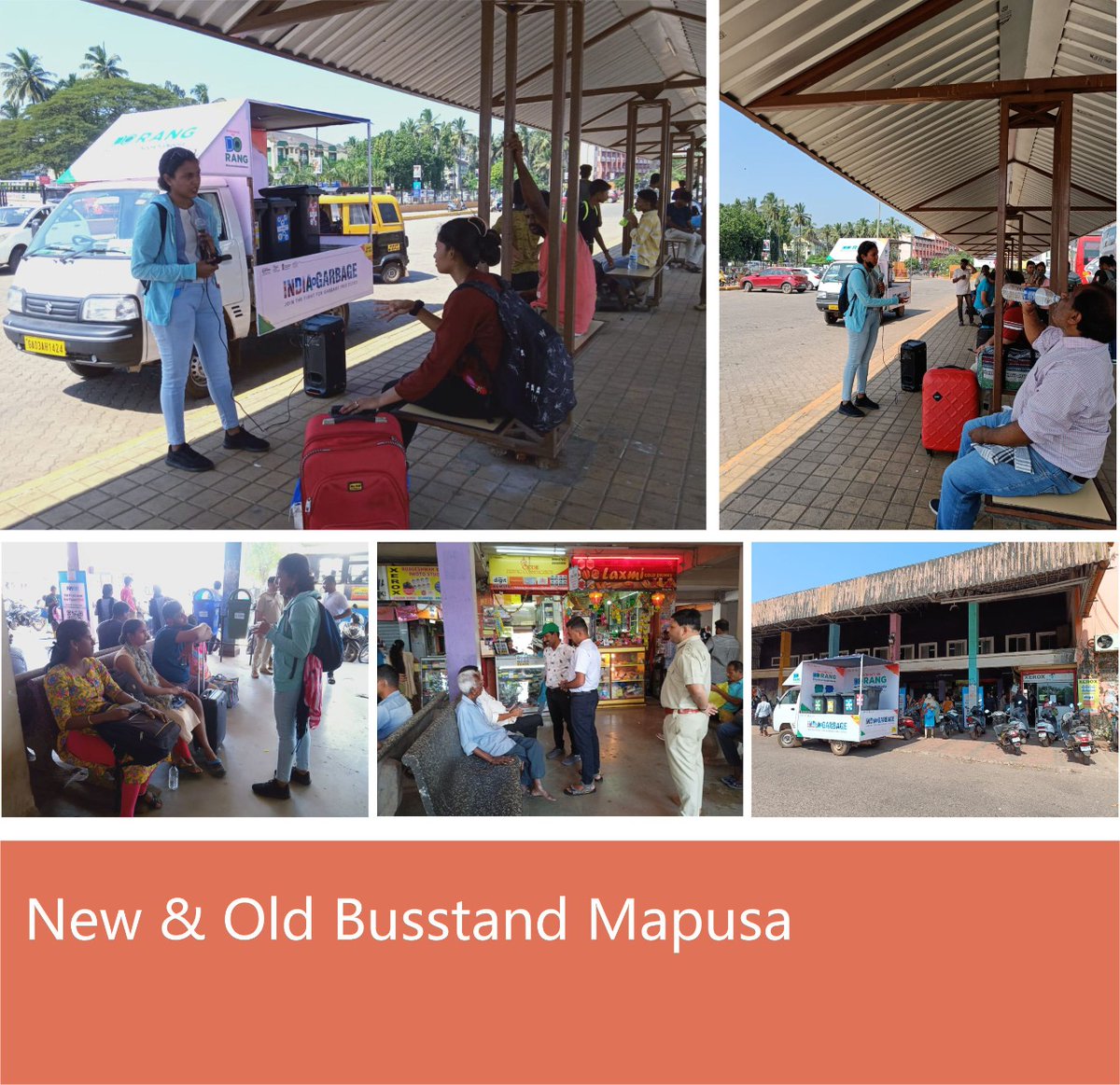 GoaGsuda's tweet photo. The Mapusa Municipal Council flagged off communication campaign for Segregation of waste at source. Also had extensive awareness campaign at Old &amp; New Bus Stand, Markets, Karaswada junction. 
@SwachhBharatGov 
#SwachhBharat2022 #indiavsgarbage #swachhsurvekshan2023 https://t.co/hBpr2kDa84