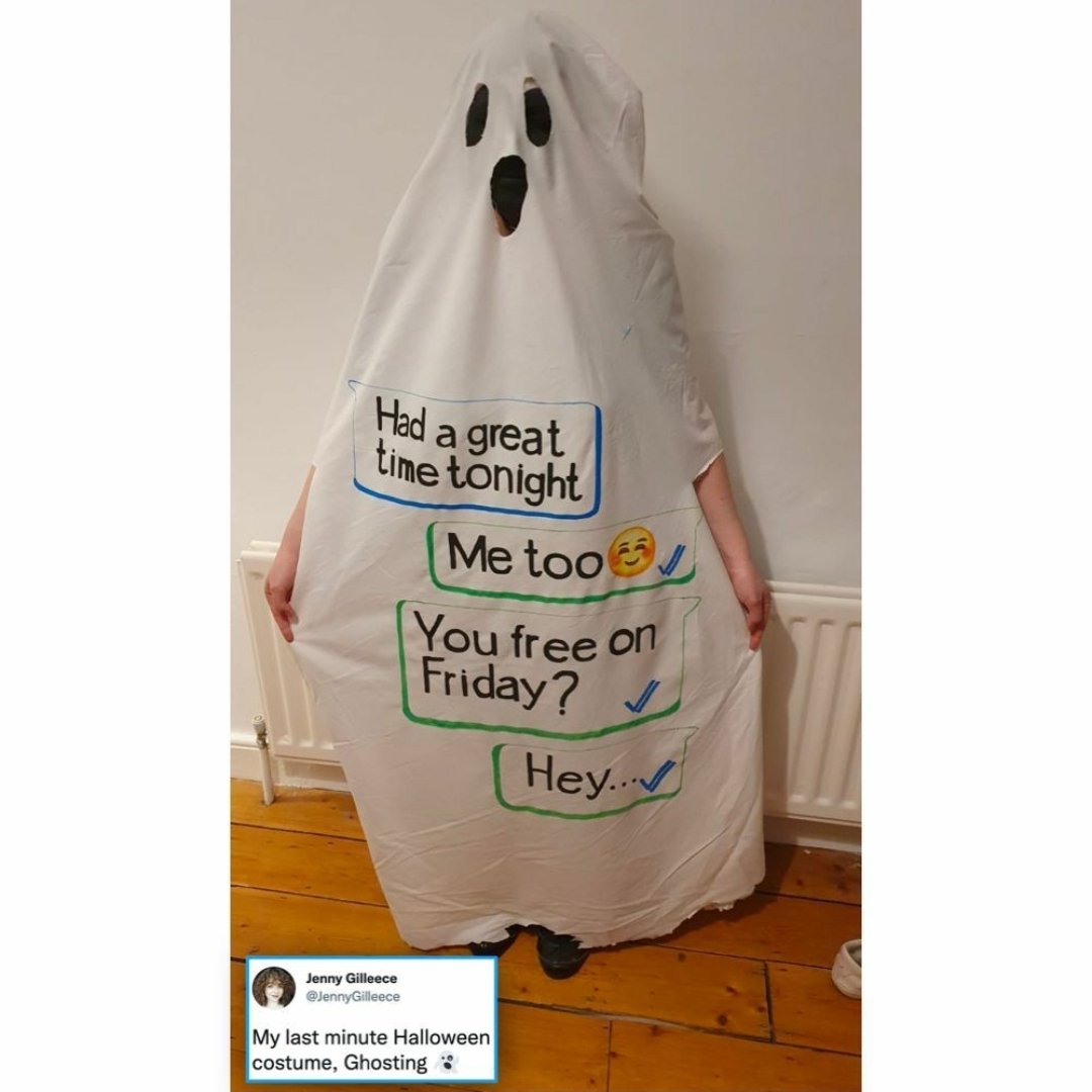 InesFeen's tweet photo. Hab ich erstmal an Halloween der Exfreundin geschickt,die mich ghostet.Achtung!Spoiler!Es kam keine Antwort😂😂😂Aber die wollte ich auch nicht.Wollte nur einem charakterschwachen Menschen zeigen,dass ich weiß was er tut&amp;was ich davon halte.Sagt Arschlöchern,dass sie welche sind! https://t.co/jwOPOaBtTu