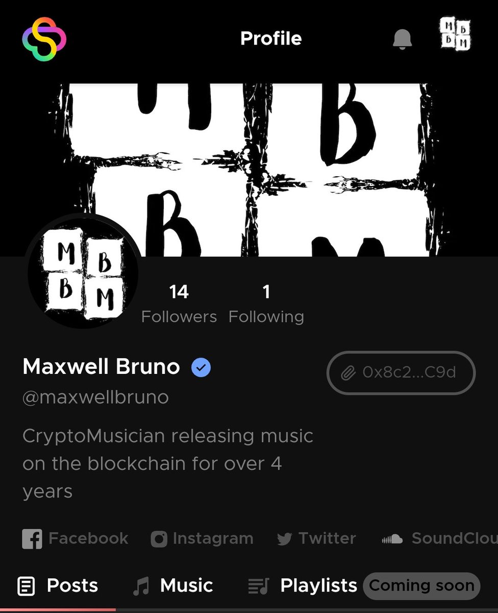 maxwellbrunoNFT's tweet photo. I have started minting musicNFTs on @soundchain_io
Check me out
https://t.co/kJJcb6cTOY
#soundchain #musicNFT #music3 #audionfts https://t.co/tpiiofkkkd