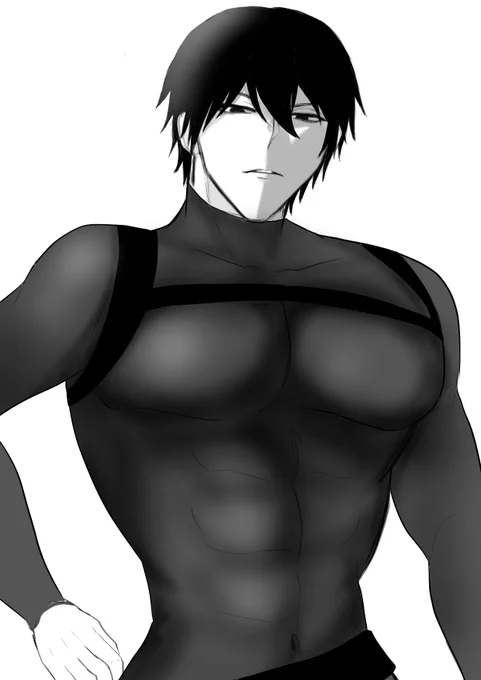 デカ乳boyの絵です 