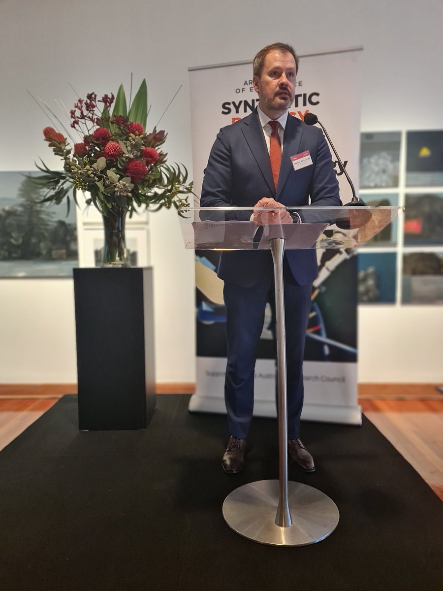 We were so honoured to have Hon. Ed Husic MP (Minister for Industry and Science) officially open the Centre of Excellence in Synthetic Biology. The Minister shared the government's support of ARC funding and the importance of research to the Australian landscape <a href="/arc_gov_au/">Australian Research Council</a>