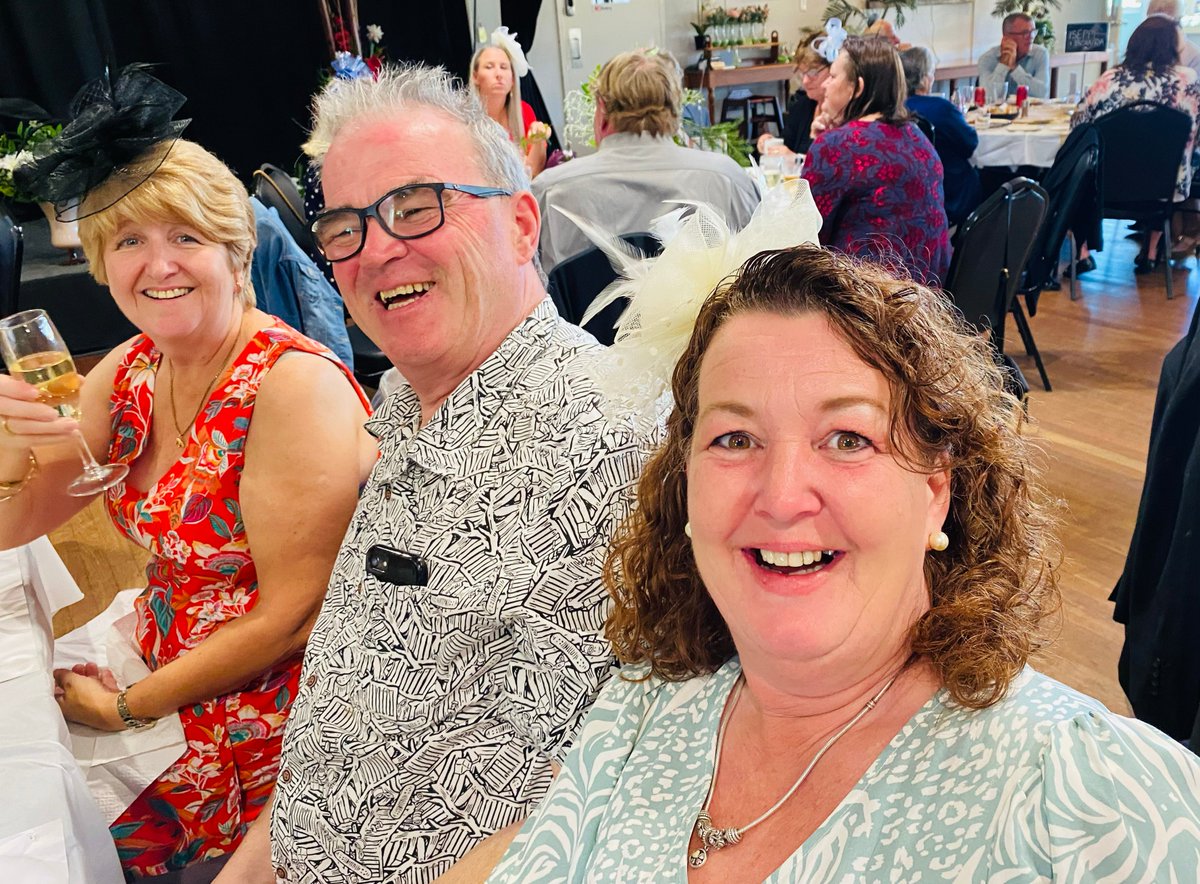 yStop_au's tweet photo. @yStop_au team had a great time at Melbourne Cup earlier this week at our local Bowls Club. It's always a joy having a good laugh with the team. 
#melbournecup #ystopfun #bubbles #aflutter #alldressedup https://t.co/4Y6WCnCIu6