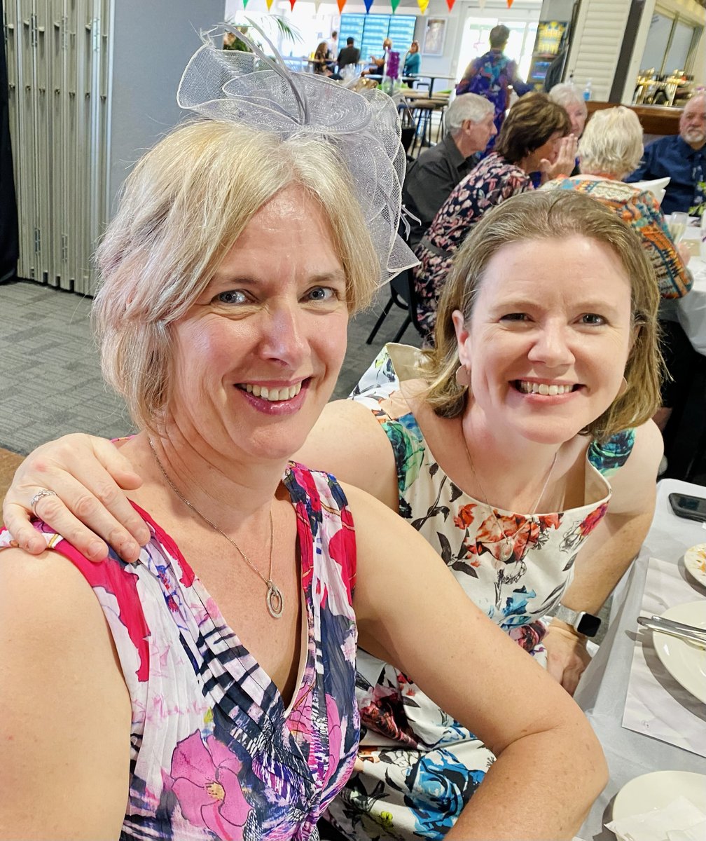 yStop_au's tweet photo. @yStop_au team had a great time at Melbourne Cup earlier this week at our local Bowls Club. It's always a joy having a good laugh with the team. 
#melbournecup #ystopfun #bubbles #aflutter #alldressedup https://t.co/4Y6WCnCIu6